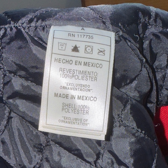 Red Spartans College Varsity Jacket - Picture 9 of 11